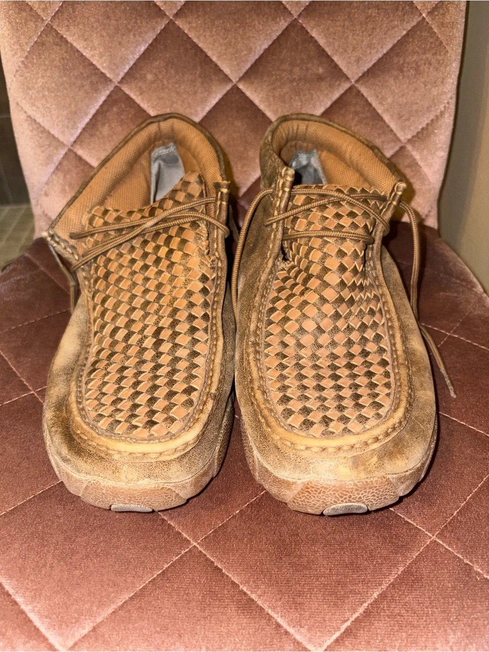 Twisted X Men's Brown Woven Chukka Boots